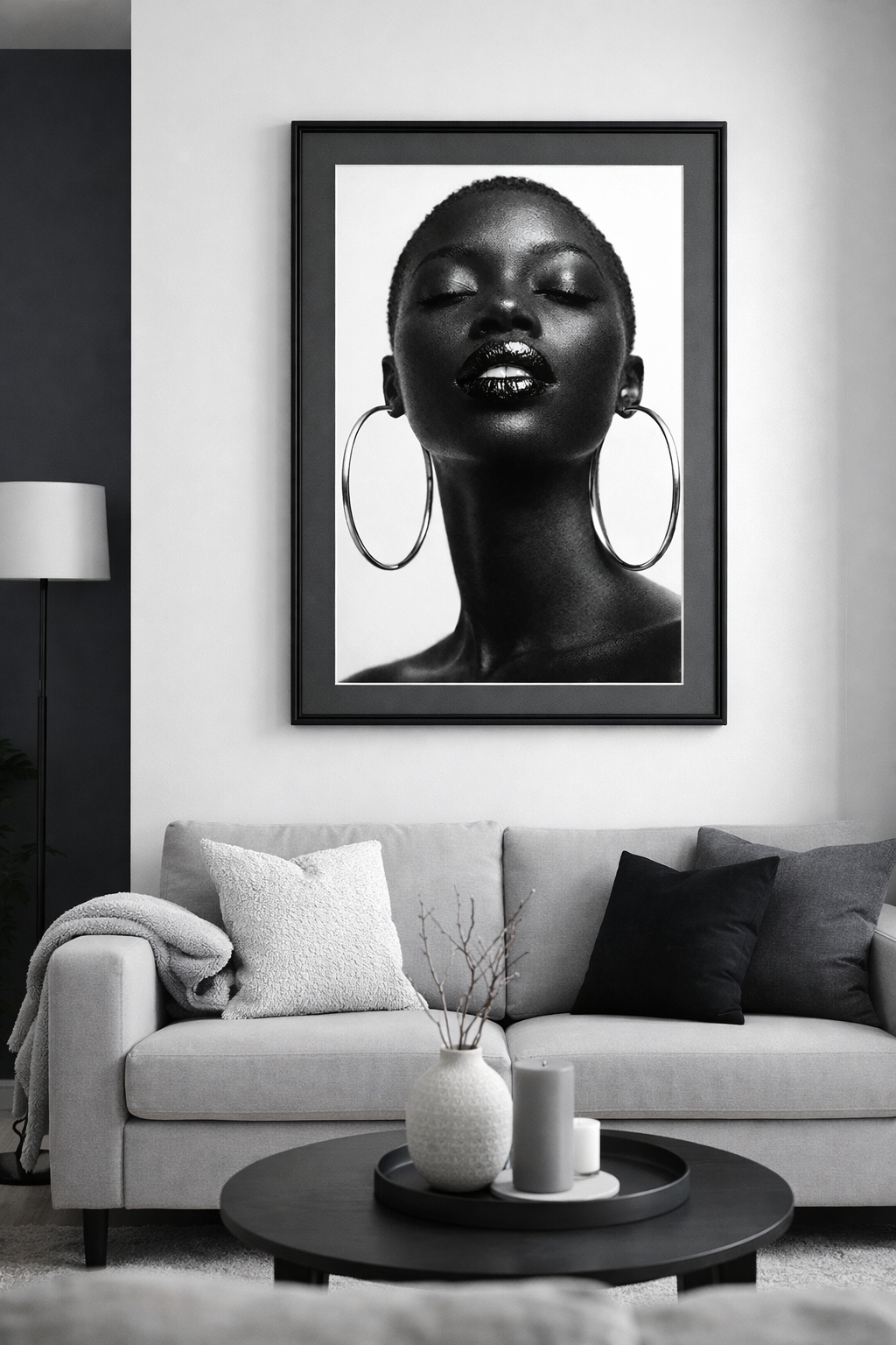 Black Is Beautiful – Bold Elegance Art Print Matte Posters