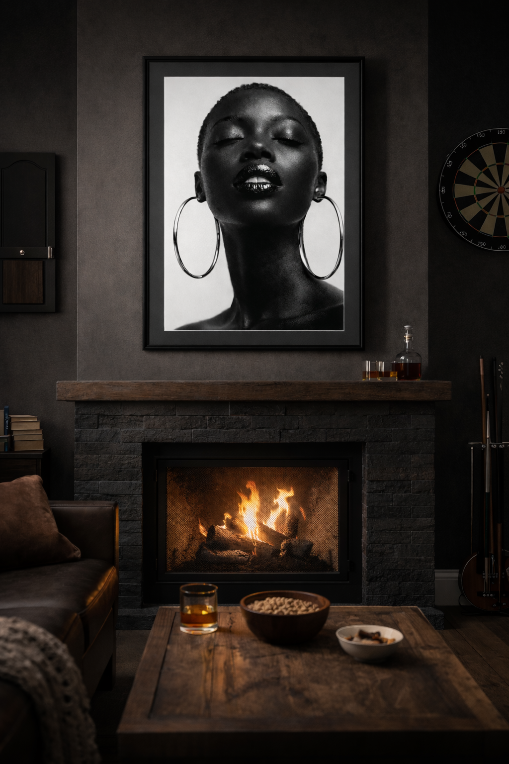 Black Is Beautiful – Bold Elegance Art Print Matte Posters
