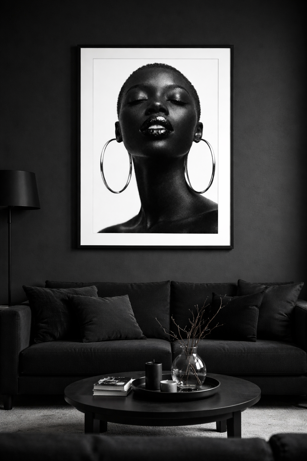 Black Is Beautiful – Bold Elegance Art Print Matte Posters