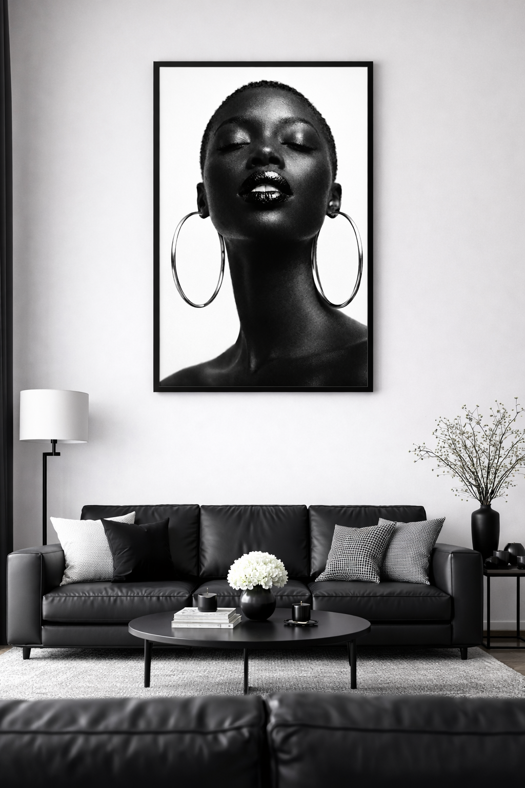 Black Is Beautiful – Bold Elegance Art Print Matte Posters