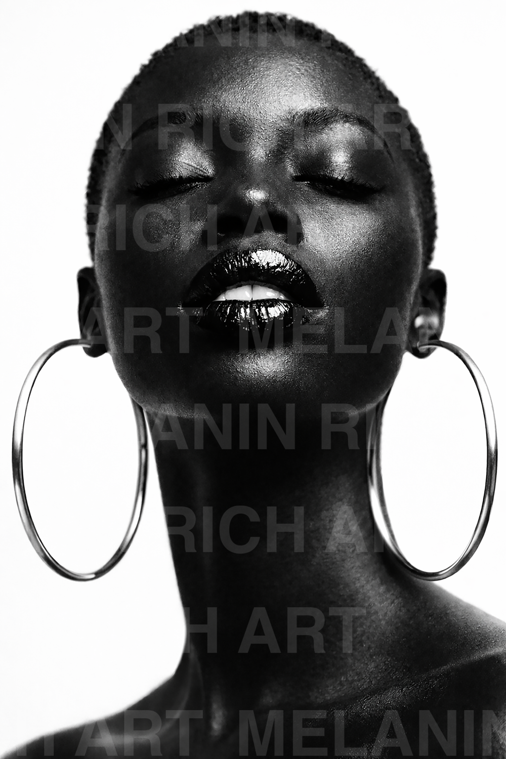 Black Is Beautiful – Bold Elegance Art Print Matte Posters