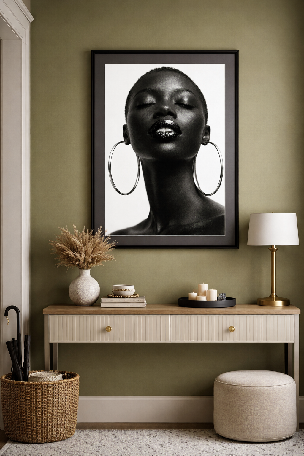 Black Is Beautiful – Bold Elegance Art Print Matte Posters
