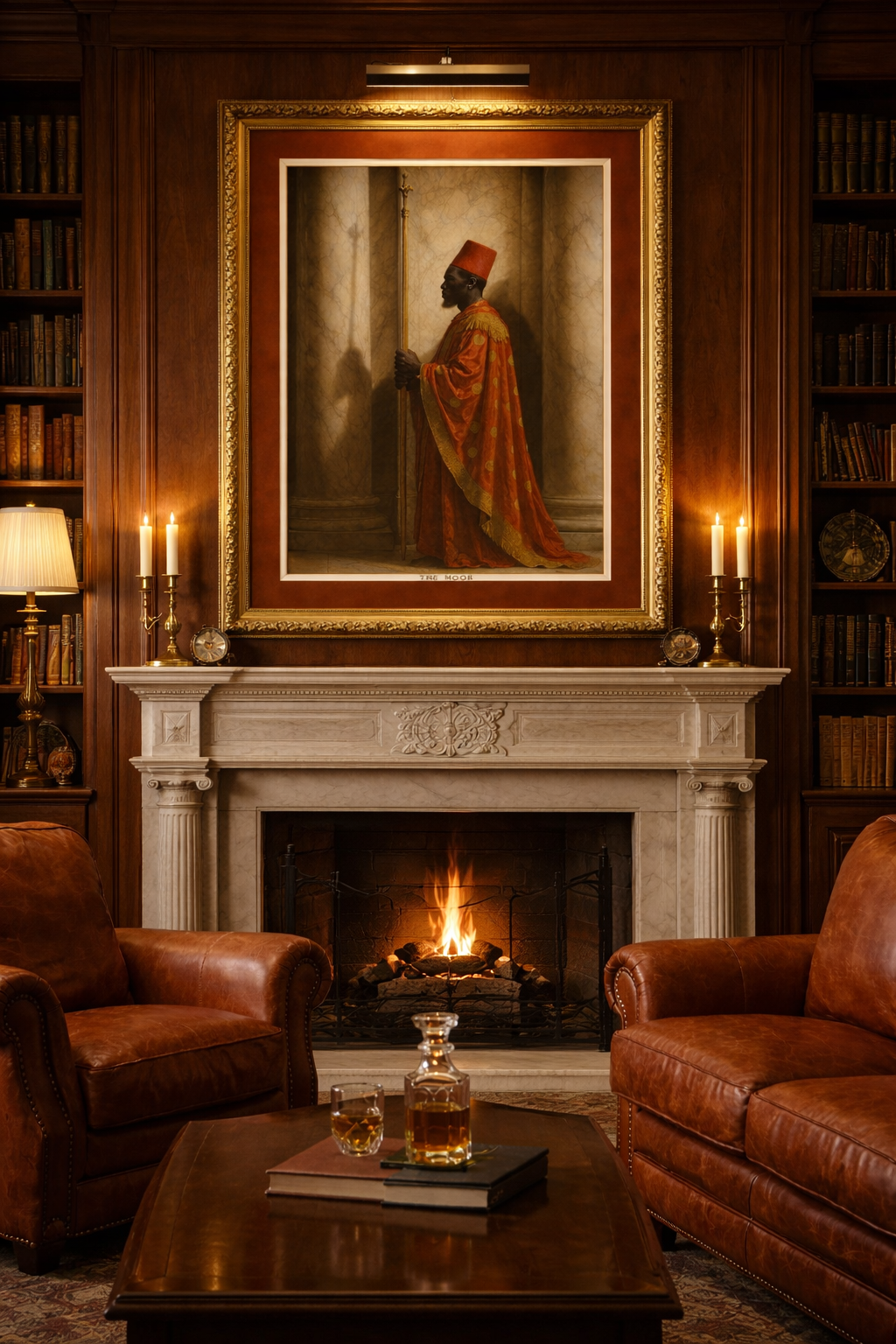 The Moor – Guardian of the Temple Art Print Poster