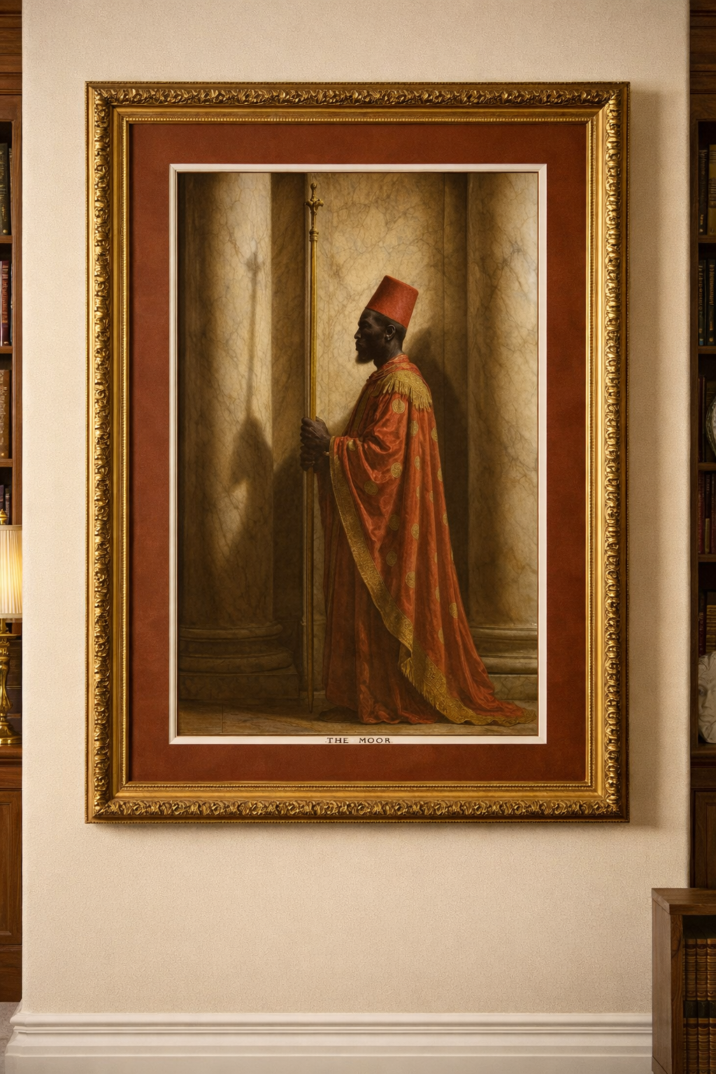 The Moor – Guardian of the Temple Art Print Poster