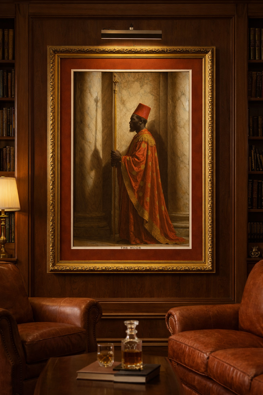 The Moor – Guardian of the Temple Art Print Poster