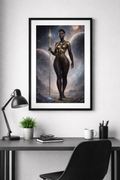Creator Of Worlds – Cosmic Divine Feminine Art Print Matte Posters