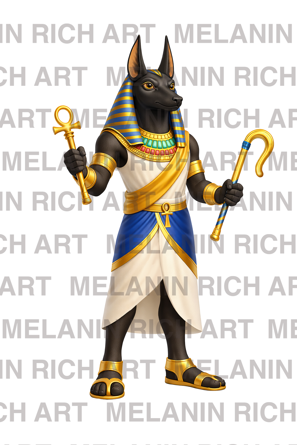 KEMETIC CGI GODS COLLECTION DOWNLOADABLE ART