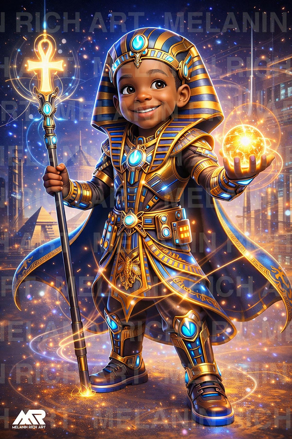 AFRO FUTURE SCI-FI KIDS POSTER COLLECTION DOWNLOADS