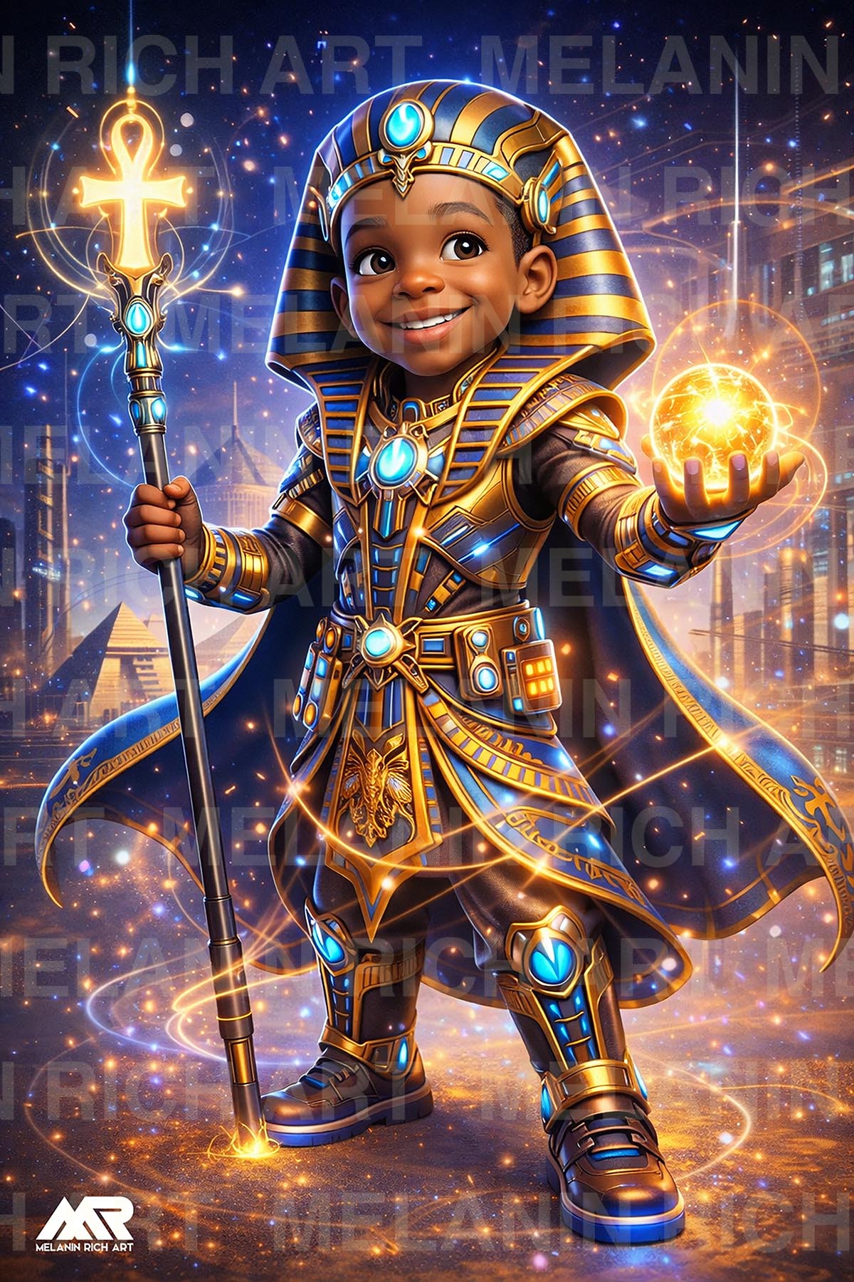 AFRO FUTURE SCI-FI KIDS POSTER COLLECTION DOWNLOADS