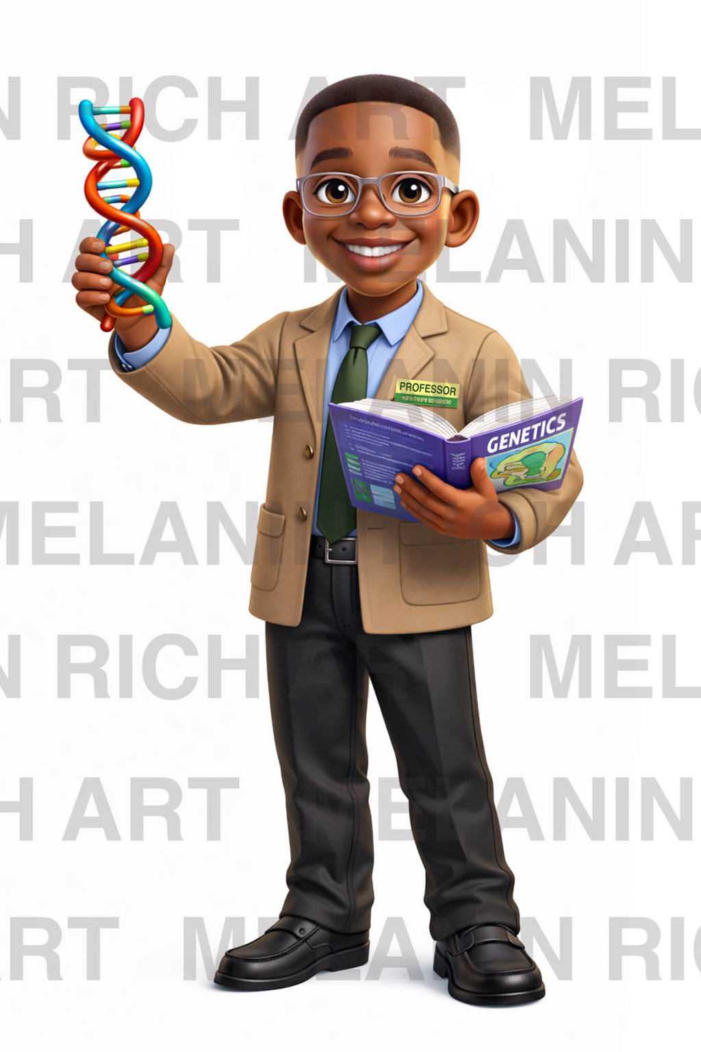 FUTURE STEM LEADERS – AFRICAN AMERICAN KIDS CGI COLLECTION
