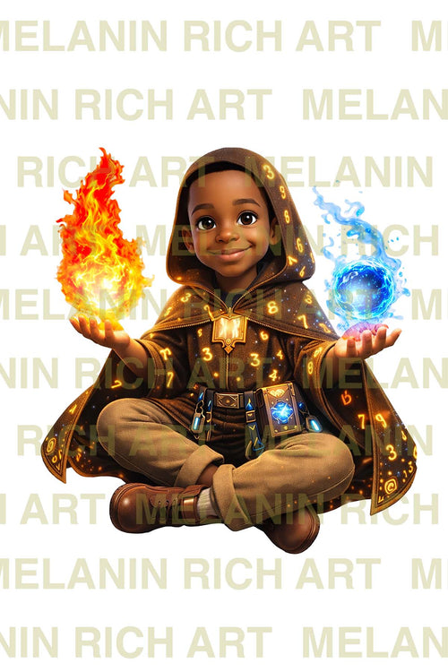 AFROFUTURE SCI-FI KIDS COLLECTION – CGI DIGITAL ART