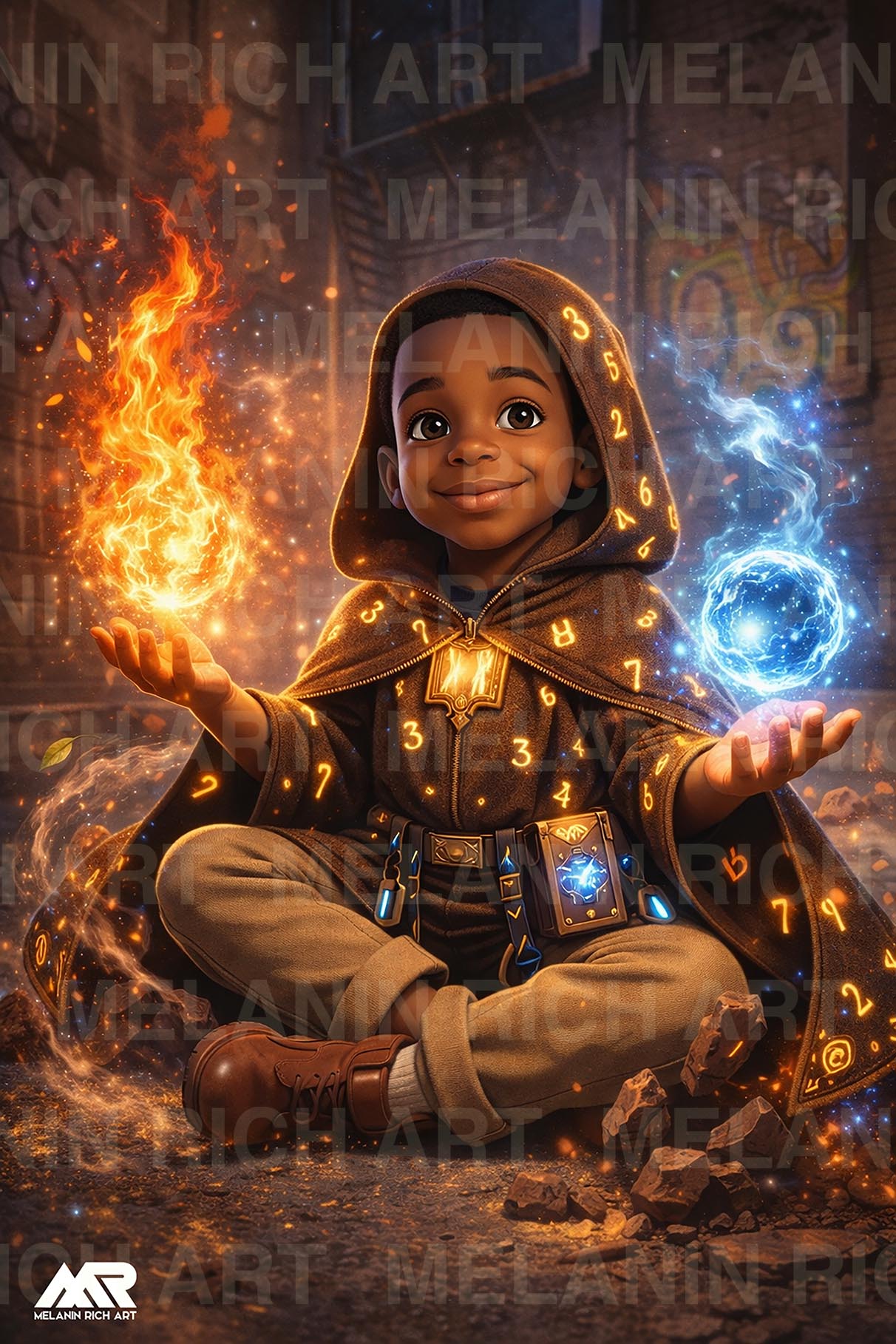 AFRO FUTURE SCI-FI KIDS POSTER COLLECTION DOWNLOADS